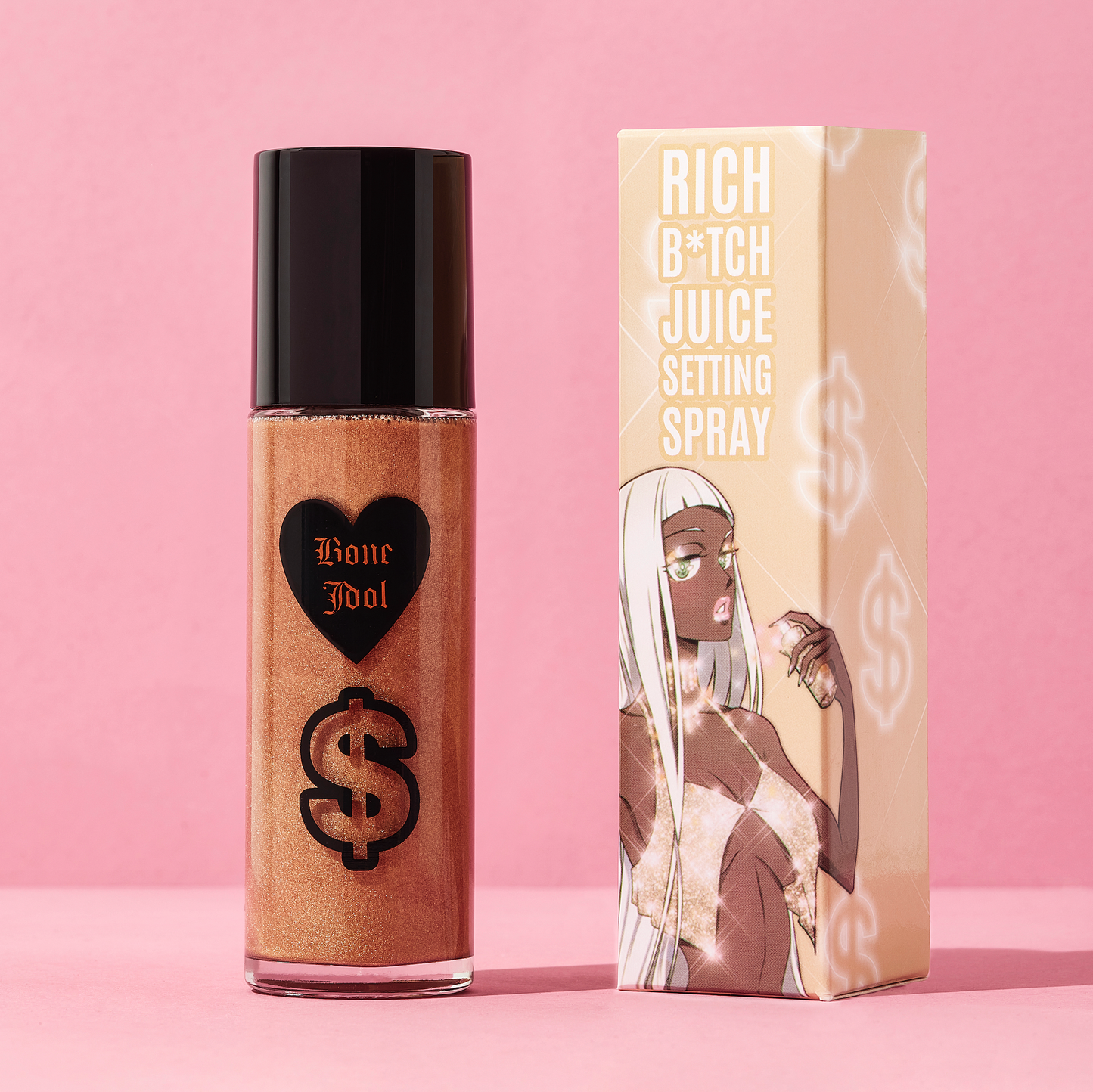 Rich Bitch Juice Golden Shimmer Setting Spray