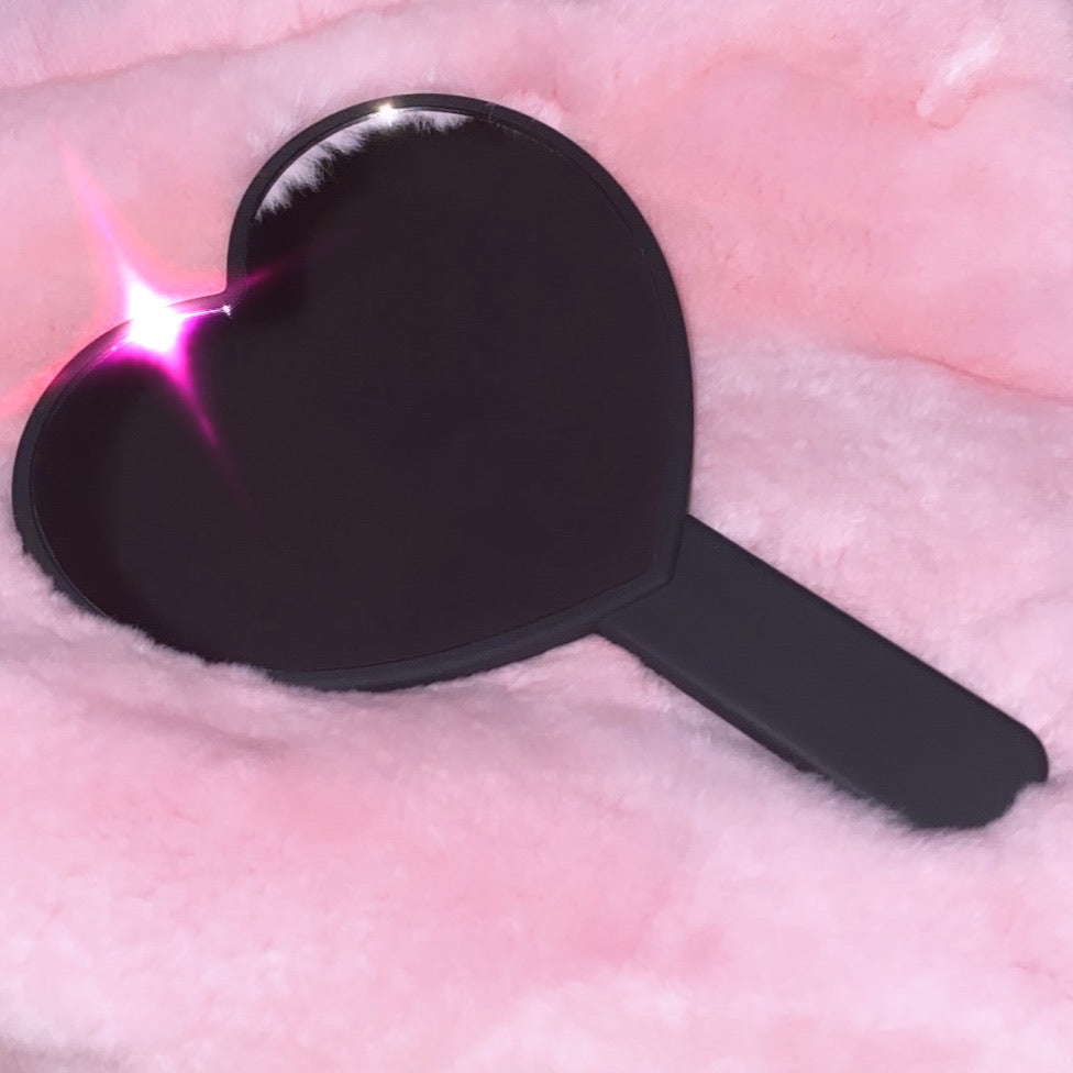 Bone Idol ‘Vi’ Spaced Out Black Heart Mirror