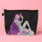 BONE IDOL MAKEUP POUCH - ANIME PRINT ZIP CLOSURE MAKEUP BAG