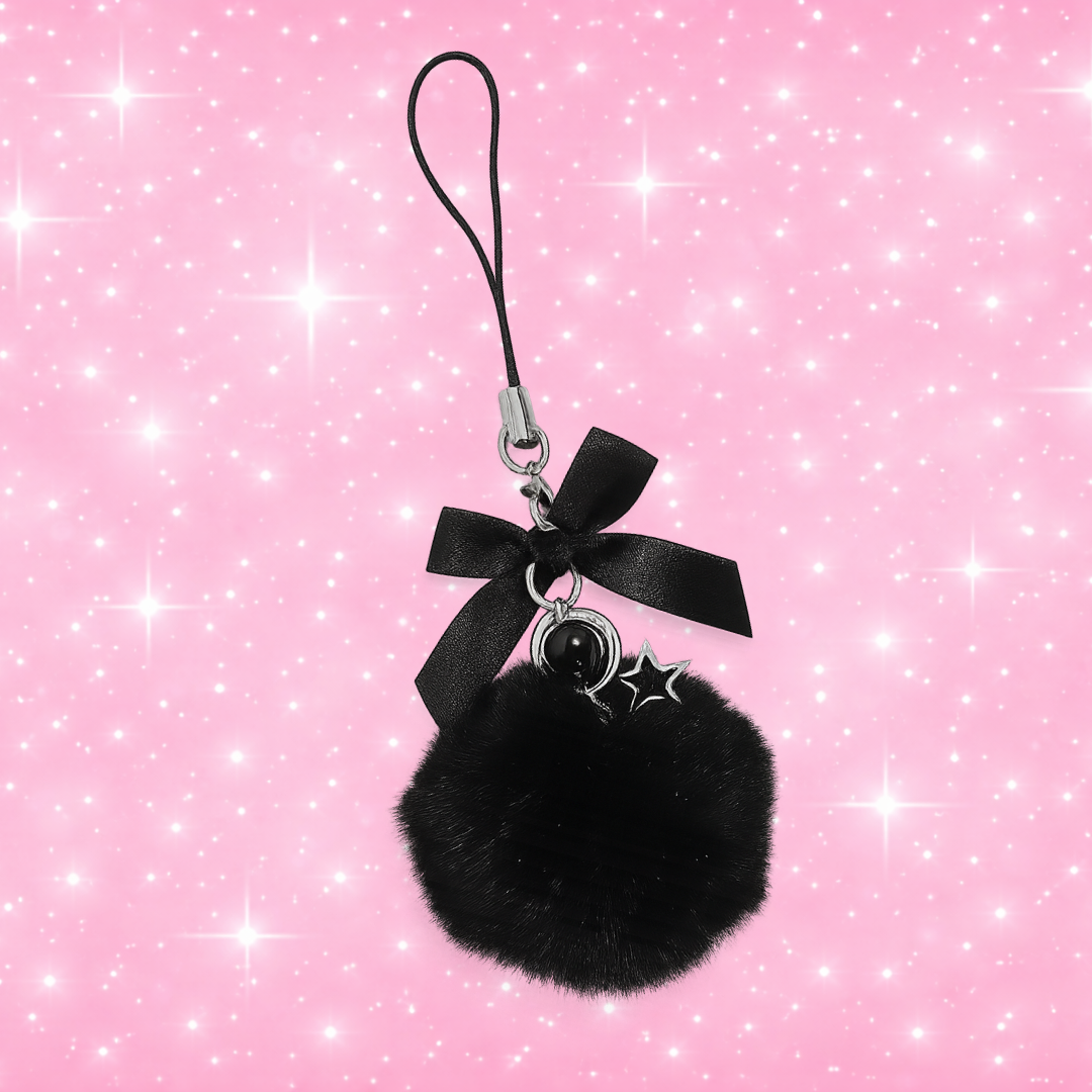 POM POM CHARMS (4 COLOURS)