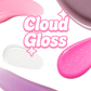 BONE IDOL CLOUD GLOSS LIPGLOSS - NON-STICKY KAWAII KEYCHAIN LIPGLOSS
