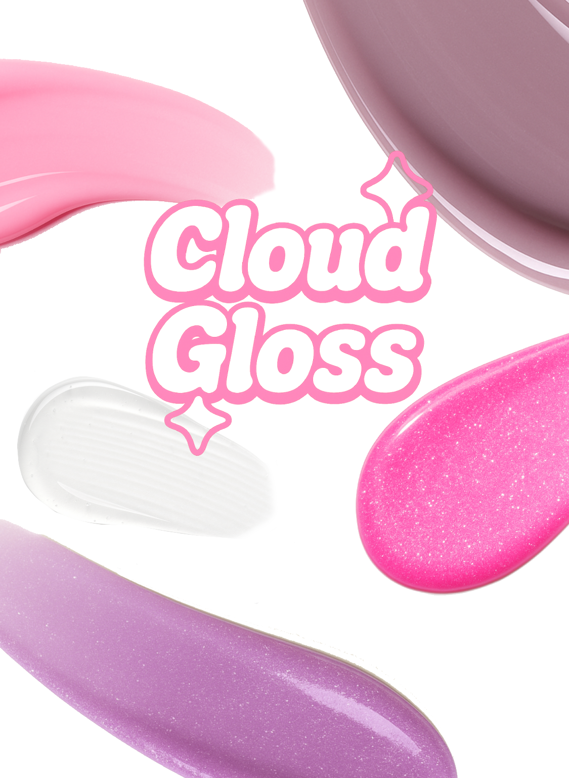 BONE IDOL CLOUD GLOSS LIPGLOSS - NON-STICKY KAWAII KEYCHAIN LIPGLOSS