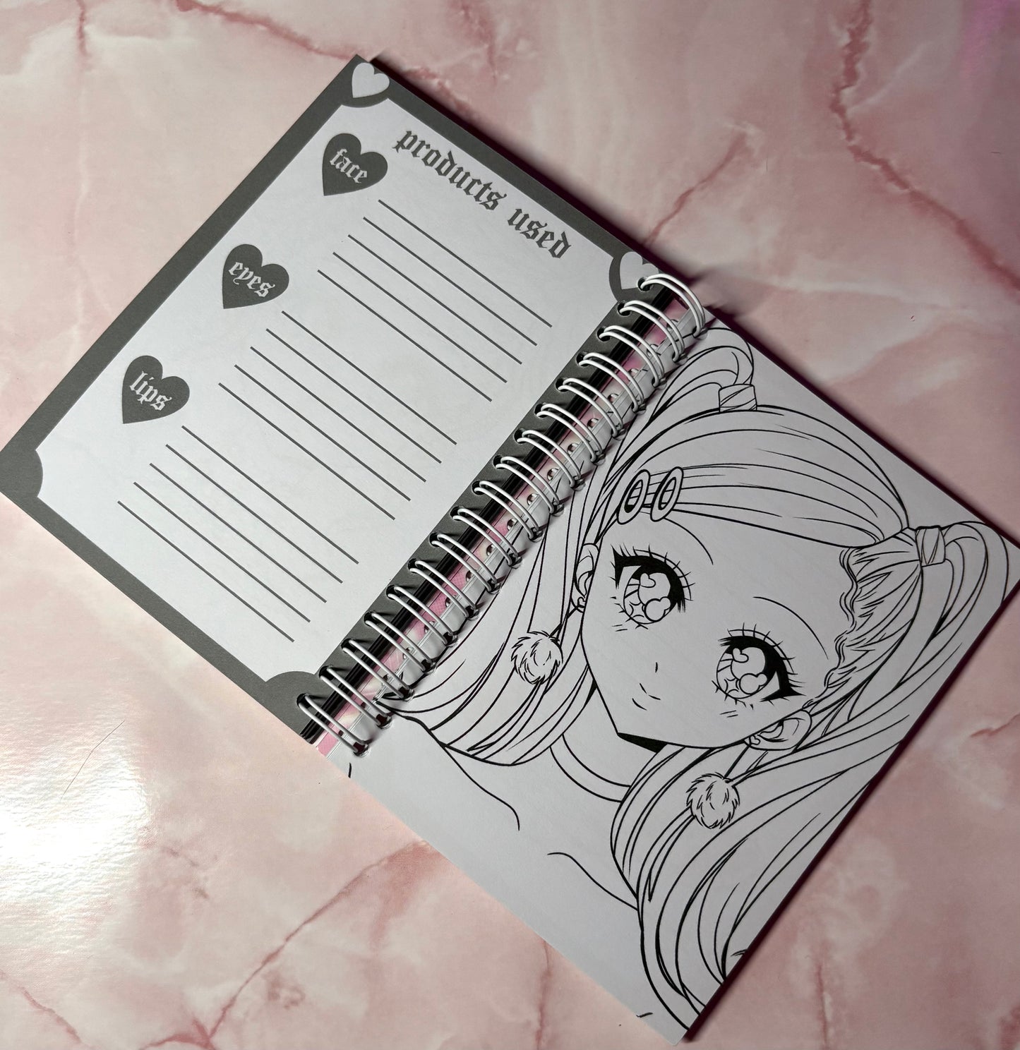 BONE IDOL ANIME FACE CHART MINI BOOK