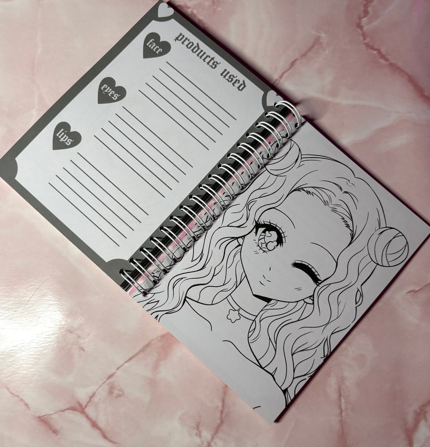 BONE IDOL ANIME FACE CHART MINI BOOK