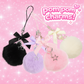 POM POM CHARMS (4 COLOURS)