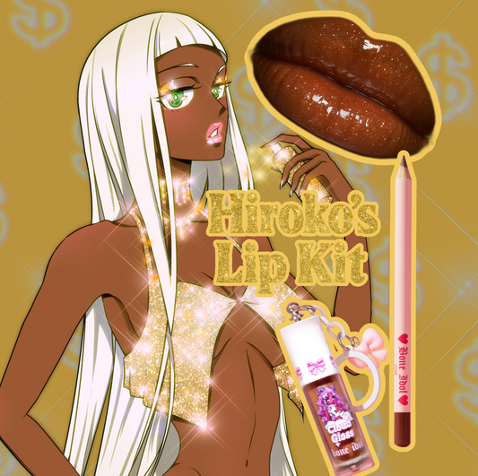 Hiroko's lip kit (lip liner + lipgloss)