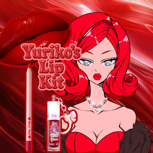 Yuriko's lip kit (lip liner + lipgloss)