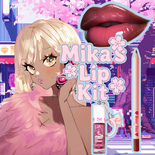 Mika's lip kit (lip liner + lipgloss)