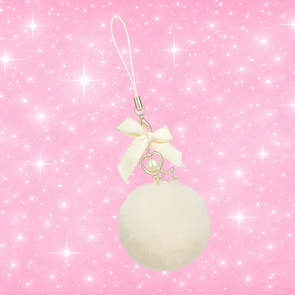 POM POM CHARMS (4 COLOURS)